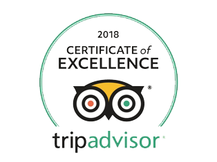 Tripadvisor Excellence awardc 2018
